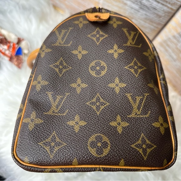 🔥FLASH SALE🔐 LV Speedy 25 in Monogram Print with 🔐, Twillies, & Bag Organizer - Picture 8 of 16